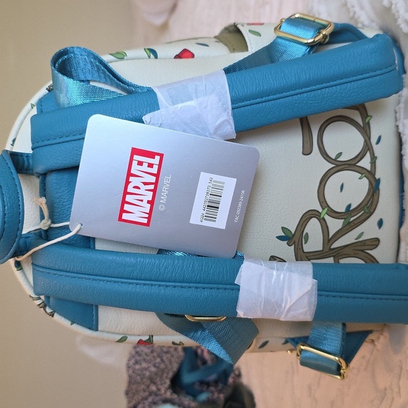 Loungefly Disney Marvel Baby Groot Backpack Purse New main image 5
